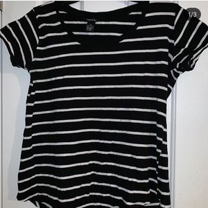 Striped short sleeve
